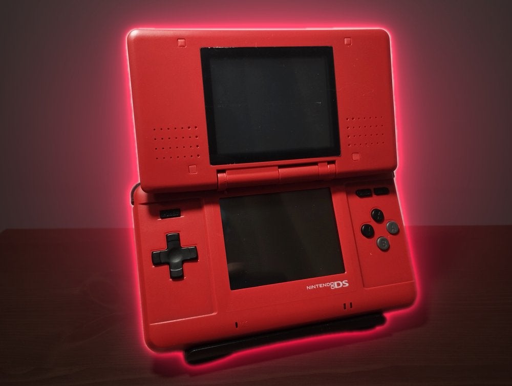 Nintendo DS Phat gereviseerd met nieuwe case, Ophalen of Verzenden, Refurbished, Rood, DS Original of Phat
