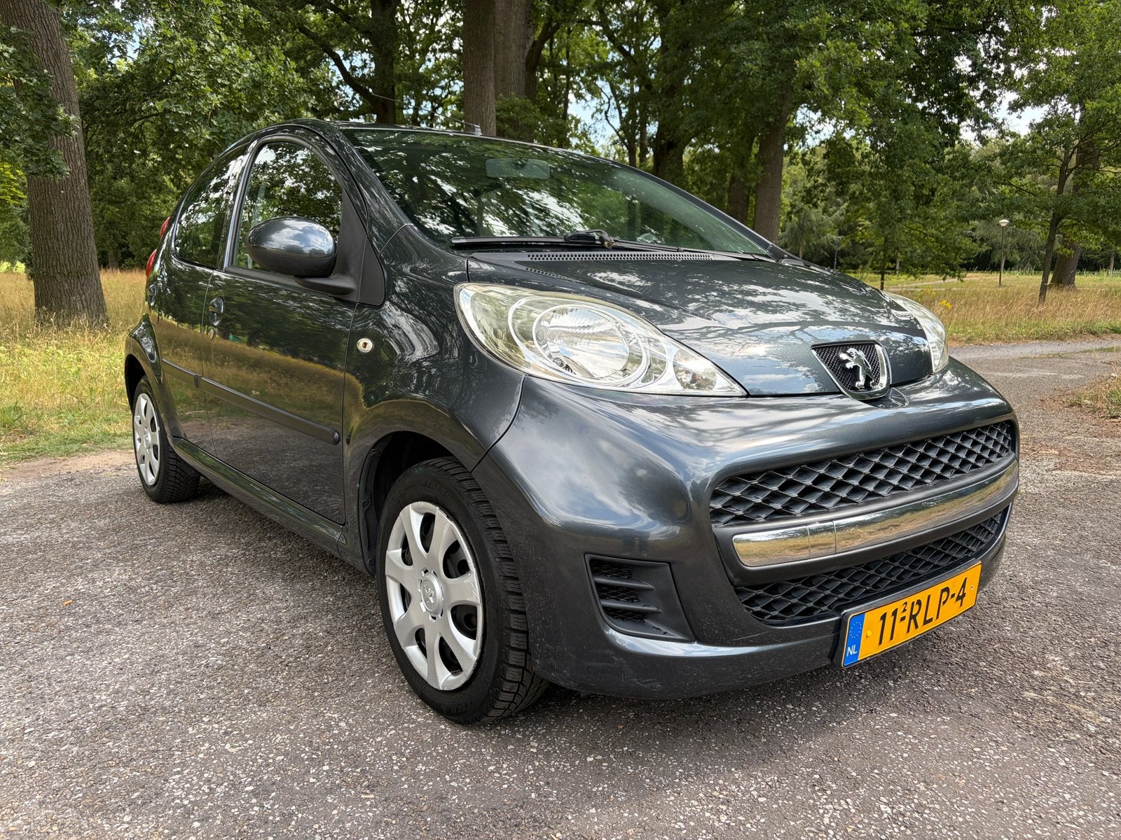 Peugeot 107 airco-1e eigenaar-lage km stand- 06-2011, Voorwielaandrijving, 4 stoelen, 68 pk, Origineel Nederlands