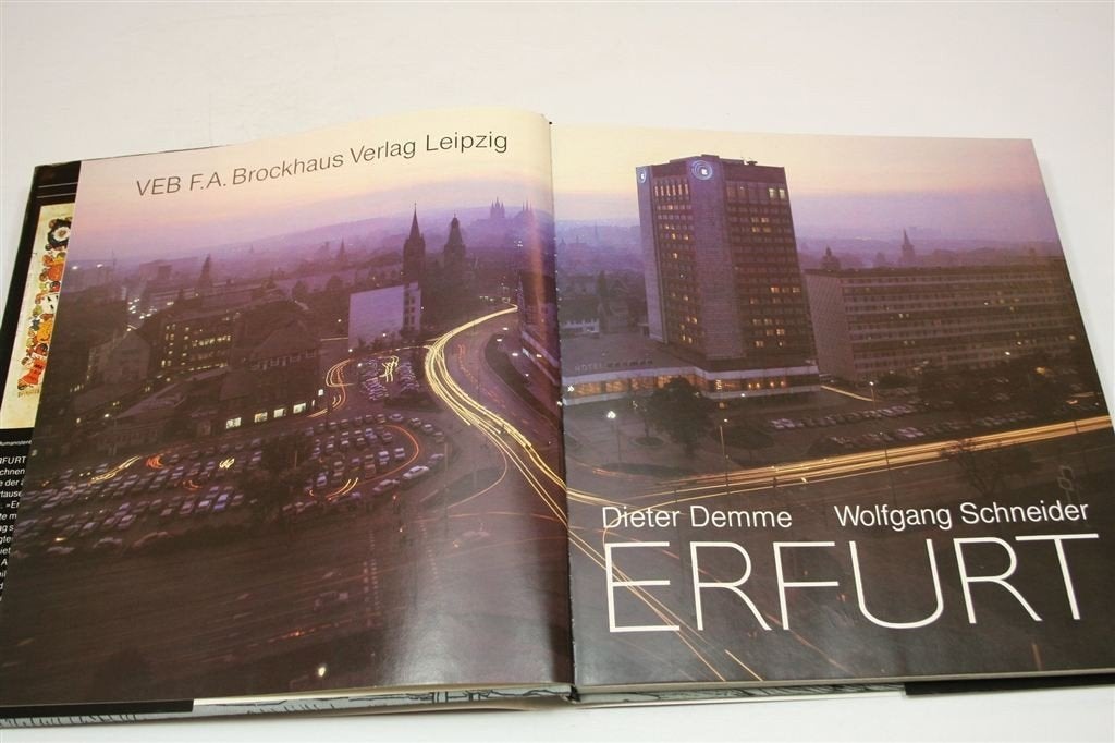 Erfurt — Fotoboek Thüringen, Stadtgeschichte & Monumenten, Boeken, Ophalen of Verzenden, Gelezen, Europa