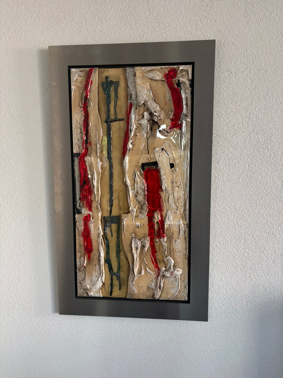 Schilderij Roel Hanssen, Ophalen