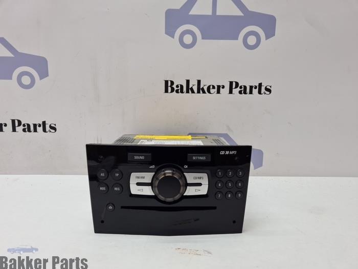 Radio CD Speler van een Opel Corsa, Gebruikt, -, -, Opel