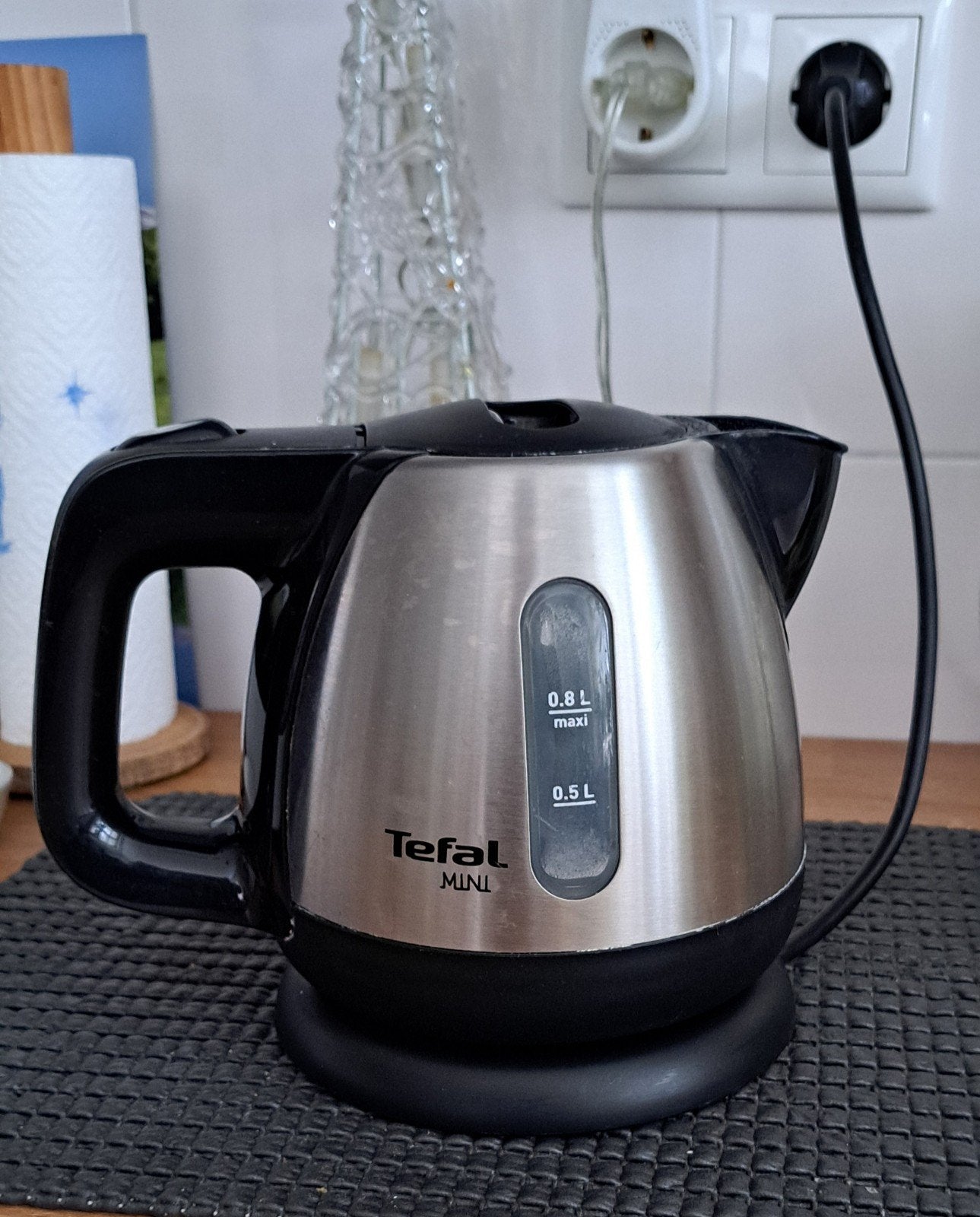 Tefal waterkoker, 1 tot 2 liter, Ophalen, Gebruikt
