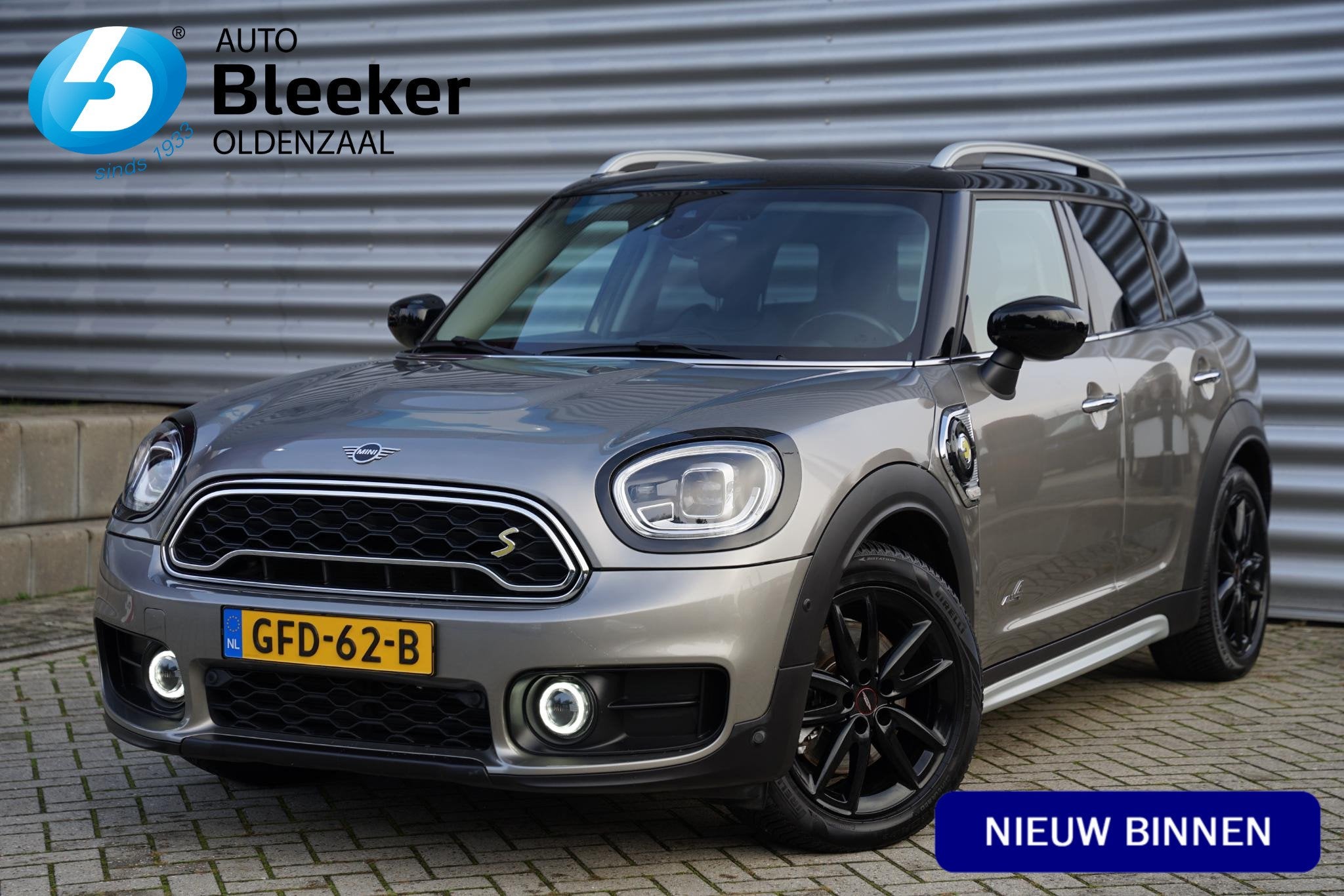 MINI Countryman 1.5 Cooper S E ALL4 225pk Aut. Carplay Trekh, Auto's, Automaat, 8 kWh, Gebruikt, Met garantie (alle)