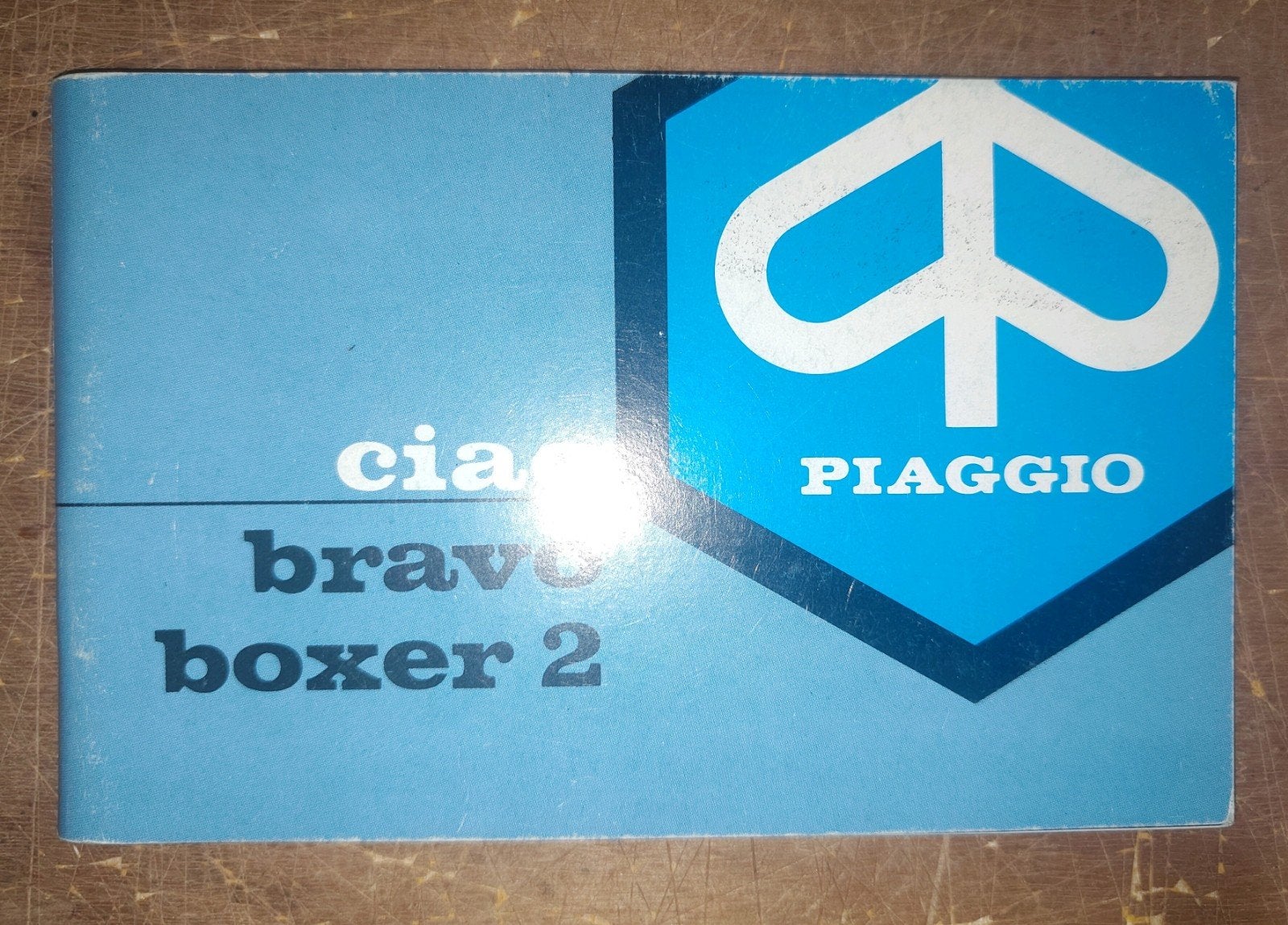 Handleiding Piaggio Ciao Bravo Boxer 1978, Ophalen of Verzenden