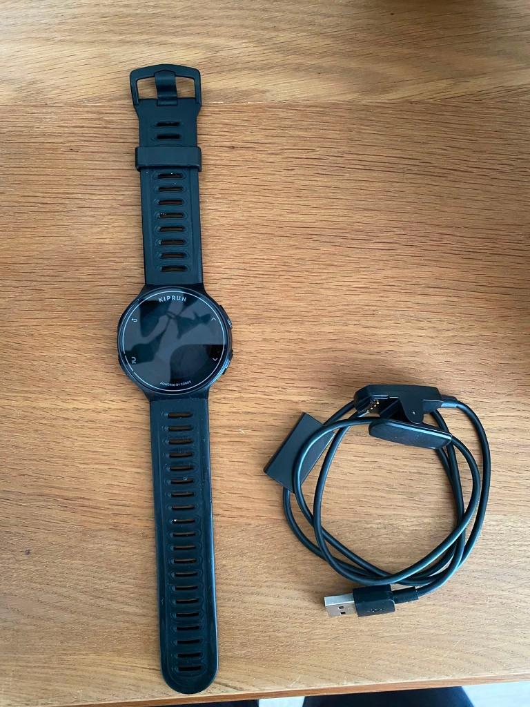 hardloophorloge met GPS – goede staat (Garmin style), Ophalen, Gebruikt, Zwart, GPS