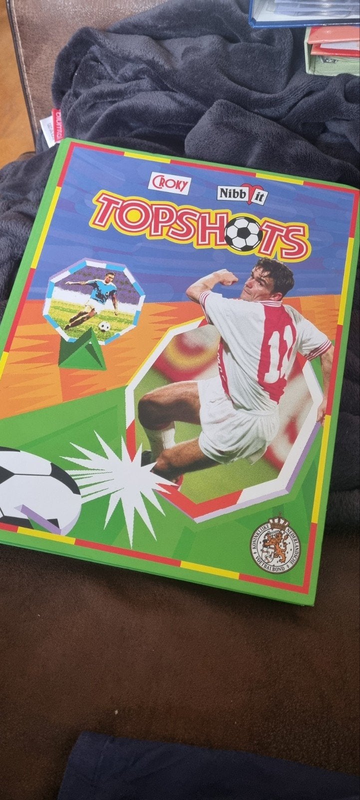 Croky Nibbit Topshots Voetbalplaatjes Album, Ophalen of Verzenden, Gebruikt, Overige binnenlandse clubs, Spelerskaart