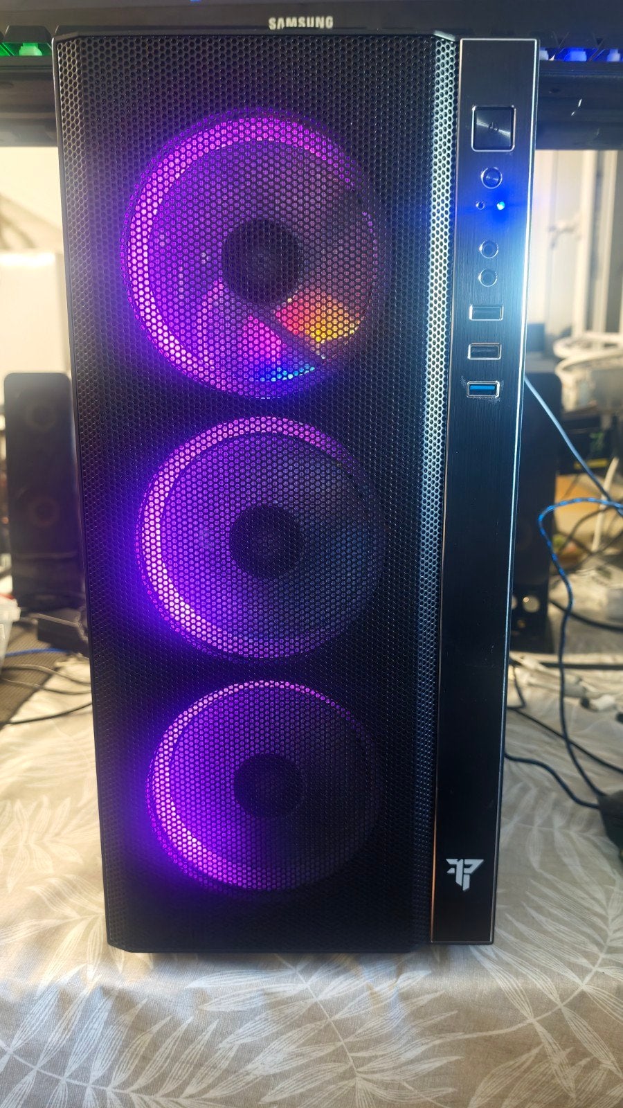AMD Ryzen game en studie pc, 256 GB, Virtual Reality, AMD Ryzen 5, Zo goed als nieuw