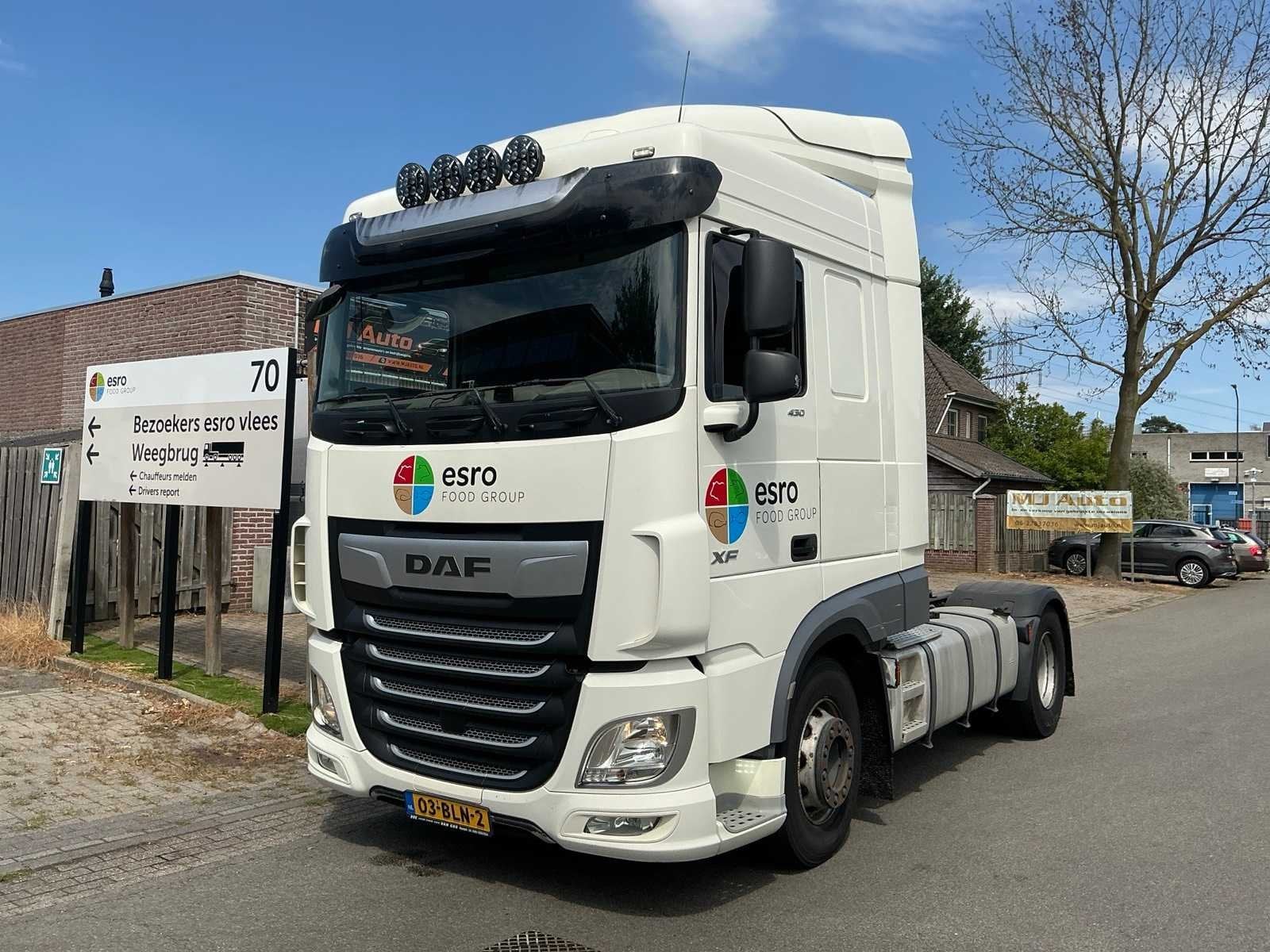 2018 DAF XF 430FT Opleggertrekker, Euro 6, Overige brandstoffen, Bedrijf, DAF