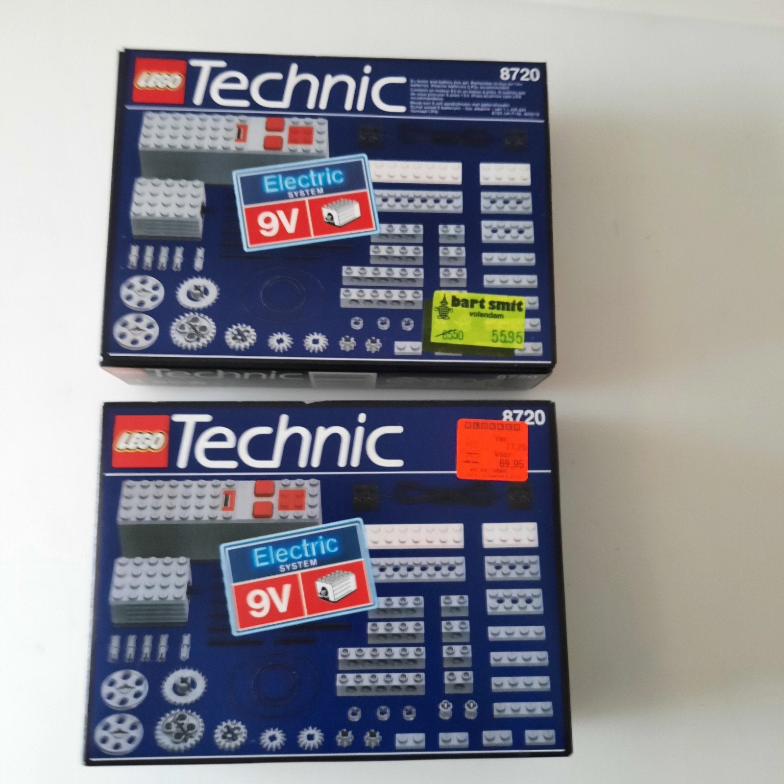 Lego 8720 TECHNIC 9V gesealde verpakking in winkelkwaliteit, Ophalen of Verzenden, Nieuw