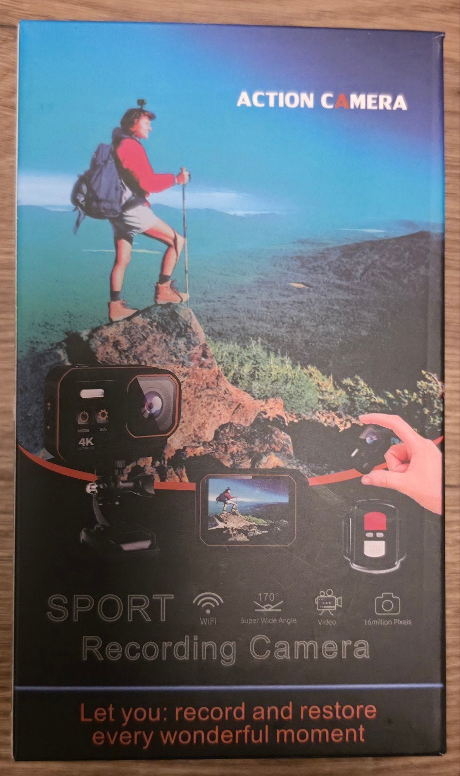 Action Camera, Ophalen of Verzenden, Zo goed als nieuw, Overige merken