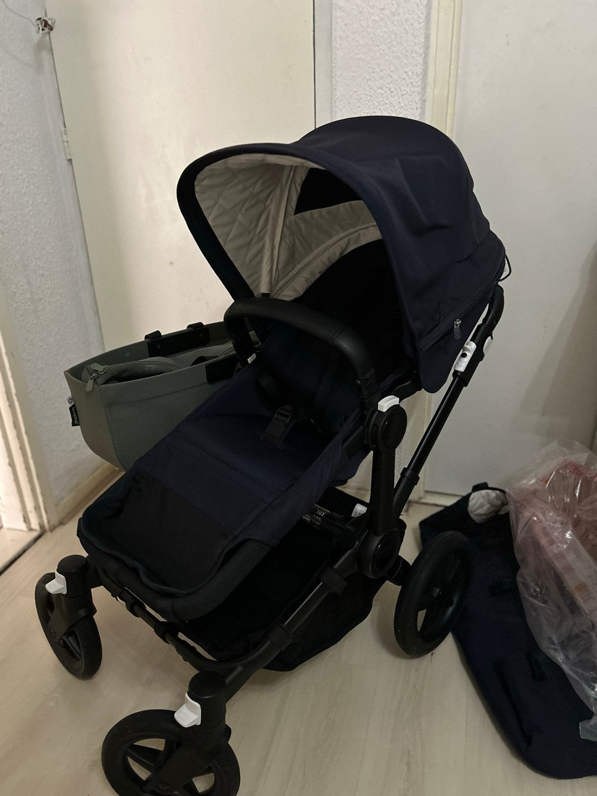 Bugaboo Donkey 5 Mono kinderwagen - Zo goed als nieuw, Ophalen of Verzenden, Zo goed als nieuw, Kinderwagen, Bugaboo