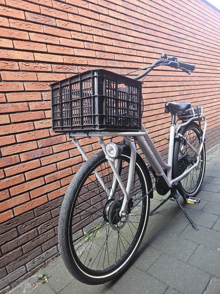 leuke stads e-bike merk Giant met kistje voorop, Ophalen, Gebruikt, Versnellingen, Schijfrem