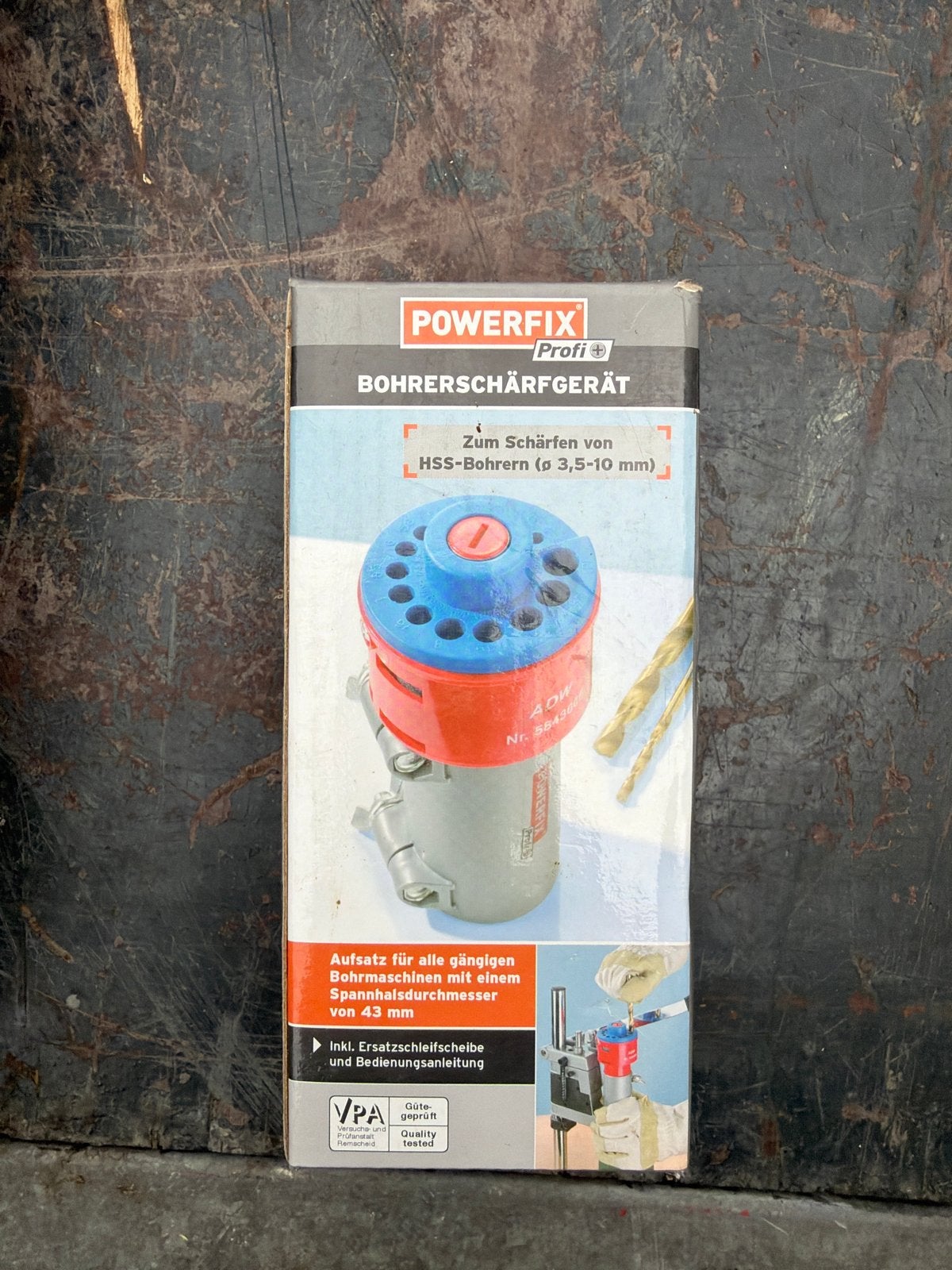 POWERFIX Profi Boren slijper - HSS-boren (3,5-10 mm), Ophalen, Nieuw, Overige typen