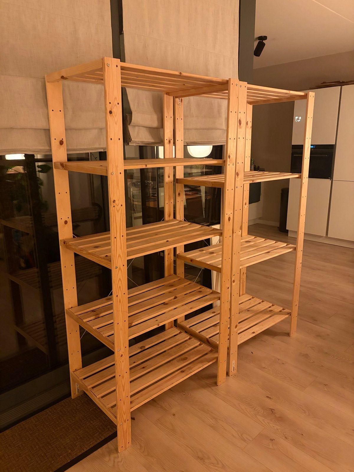 IKEA Hejne stellingkasten 2x, Ophalen, Gebruikt