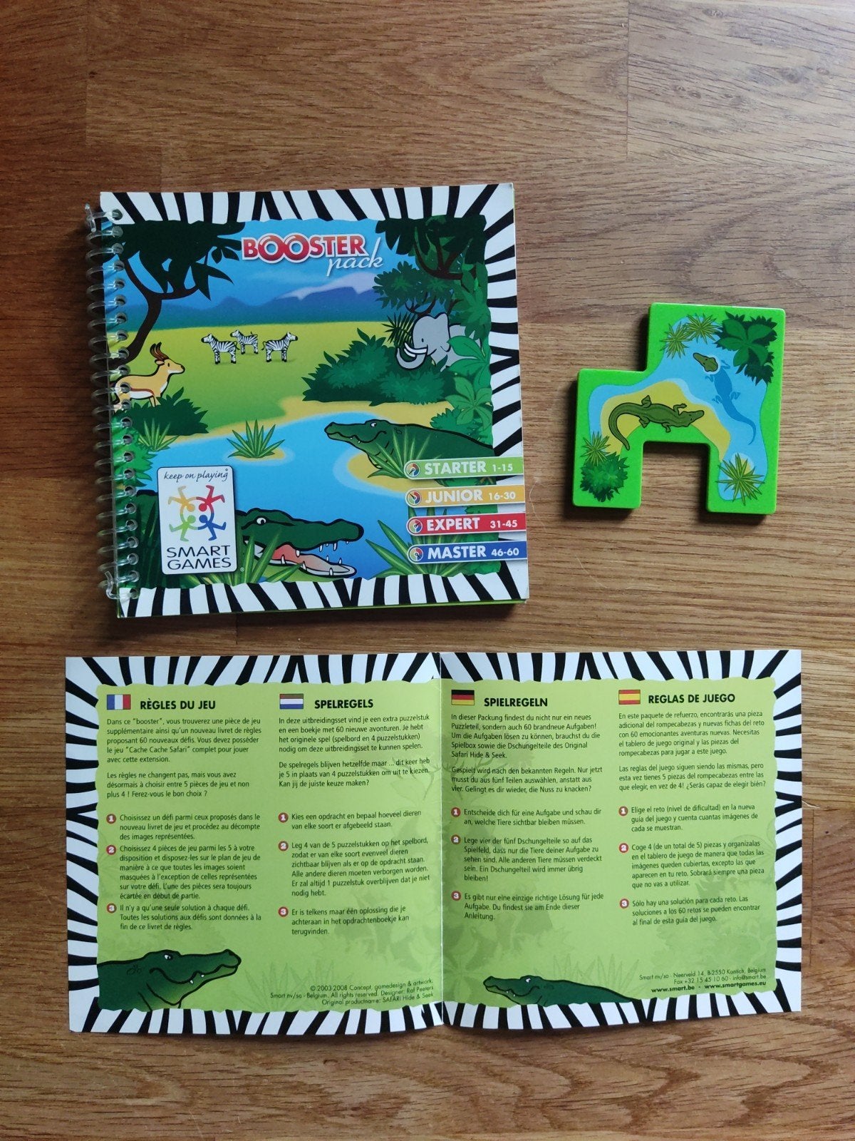 Booster pack Hide & Seek Safari - uitbreiding met boekje, Ophalen, Minder dan 500 stukjes, Gebruikt, Overige typen