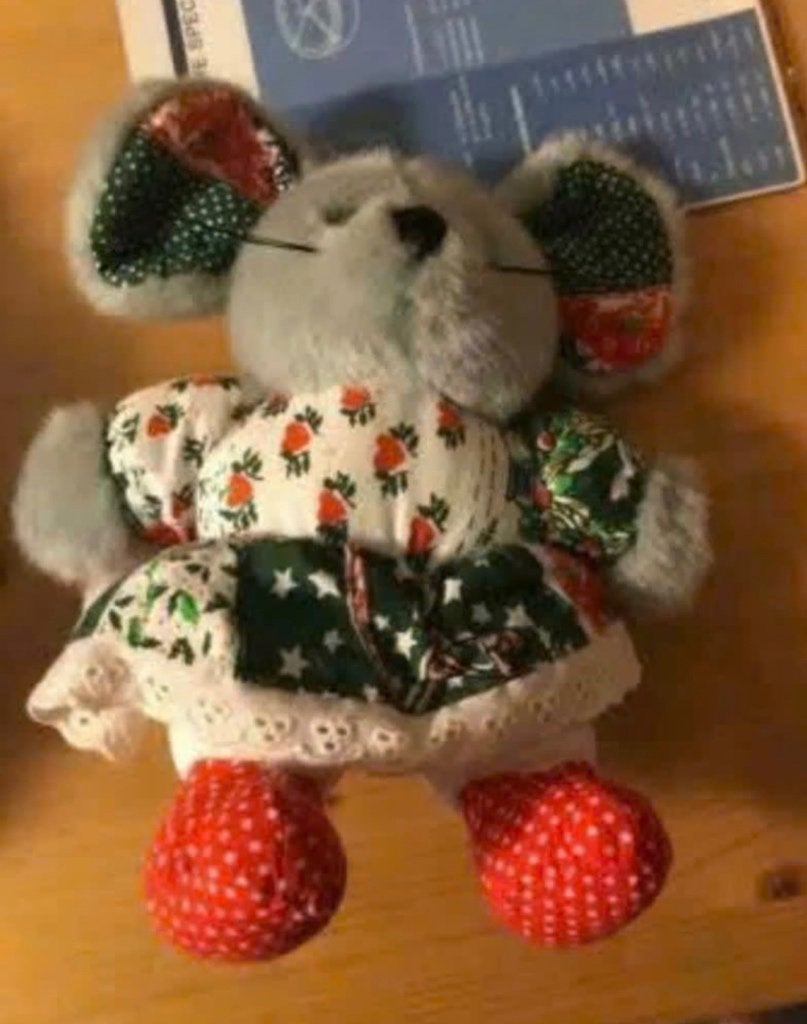 Knuffel muisje, Ophalen, Gebruikt, Beer