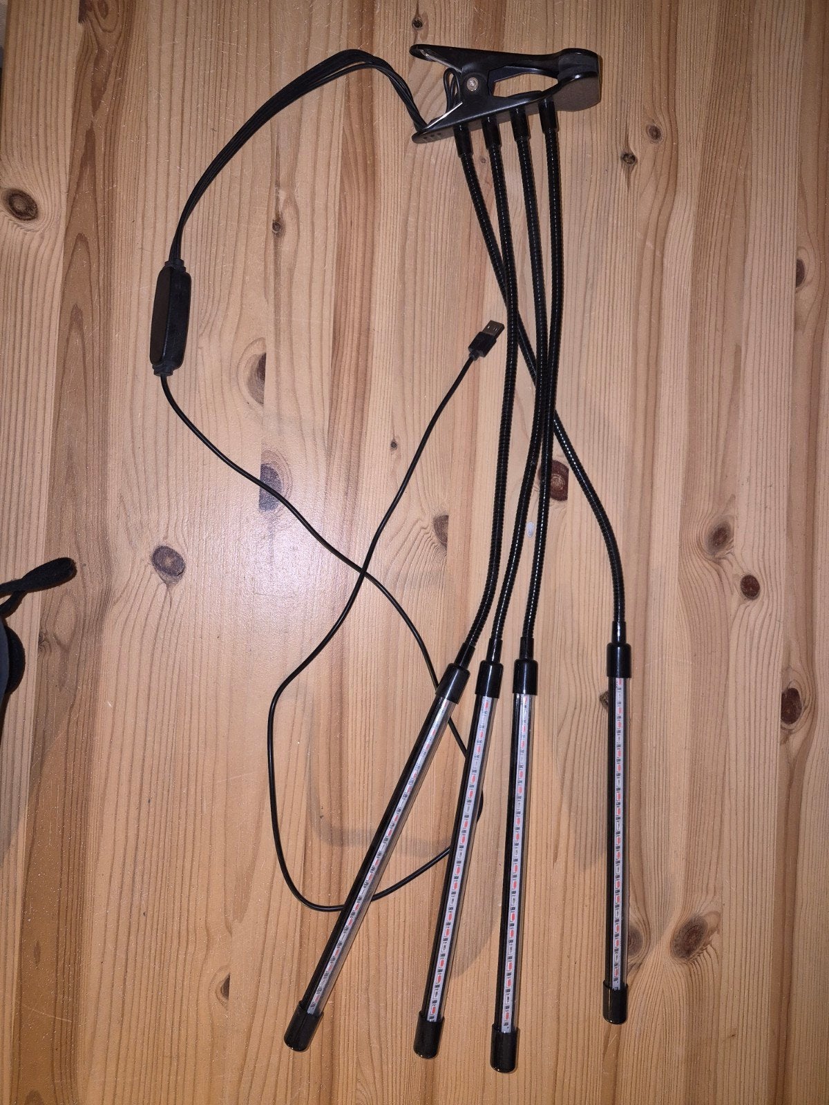 LED Groeilamp voor planten met timer en klem, Ophalen, Overige soorten, Volle zon