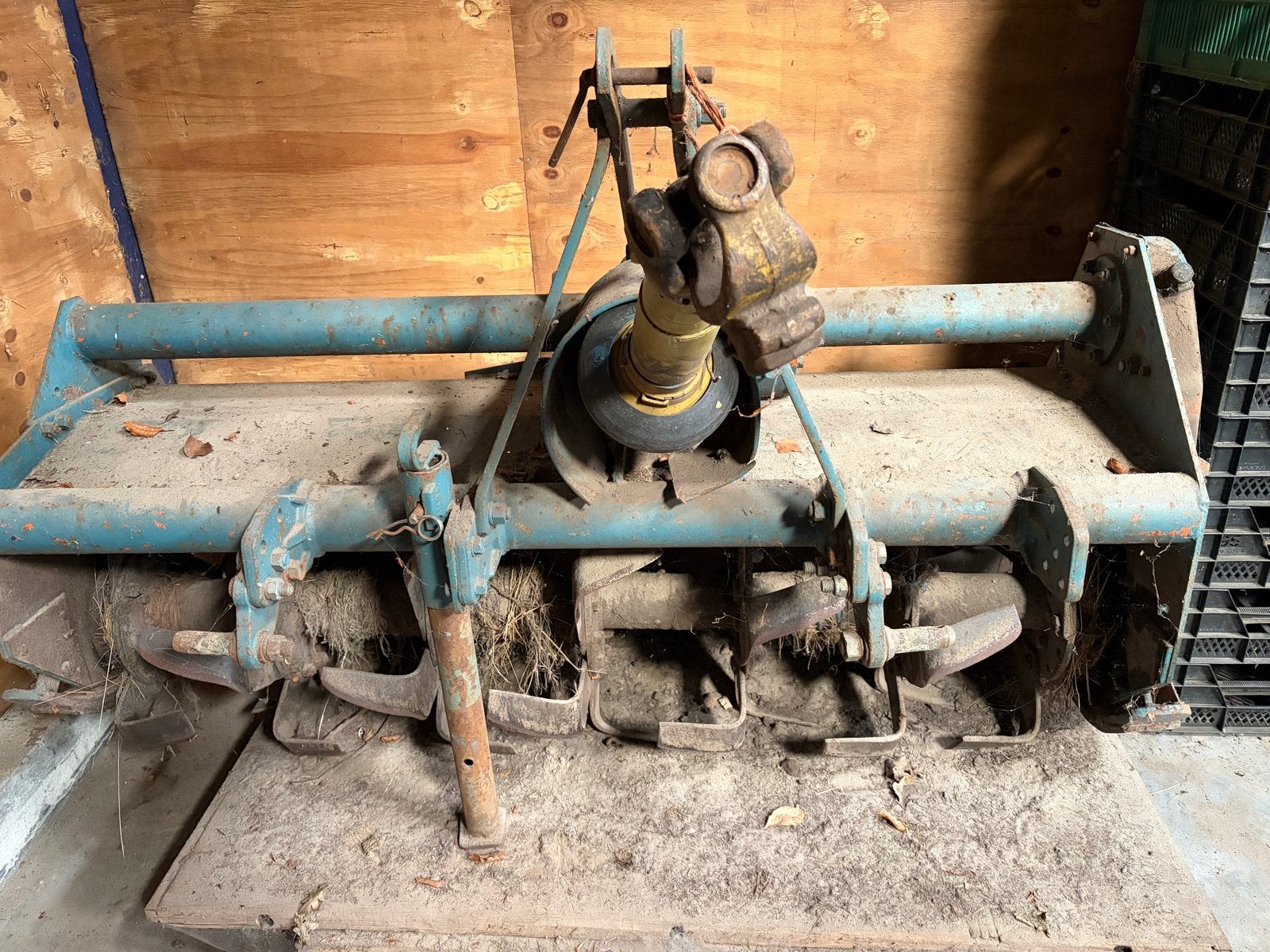 Robuuste grondfrees 160 cm. voor grondbewerking, Ophalen, Boomteelt, Grondbewerking
