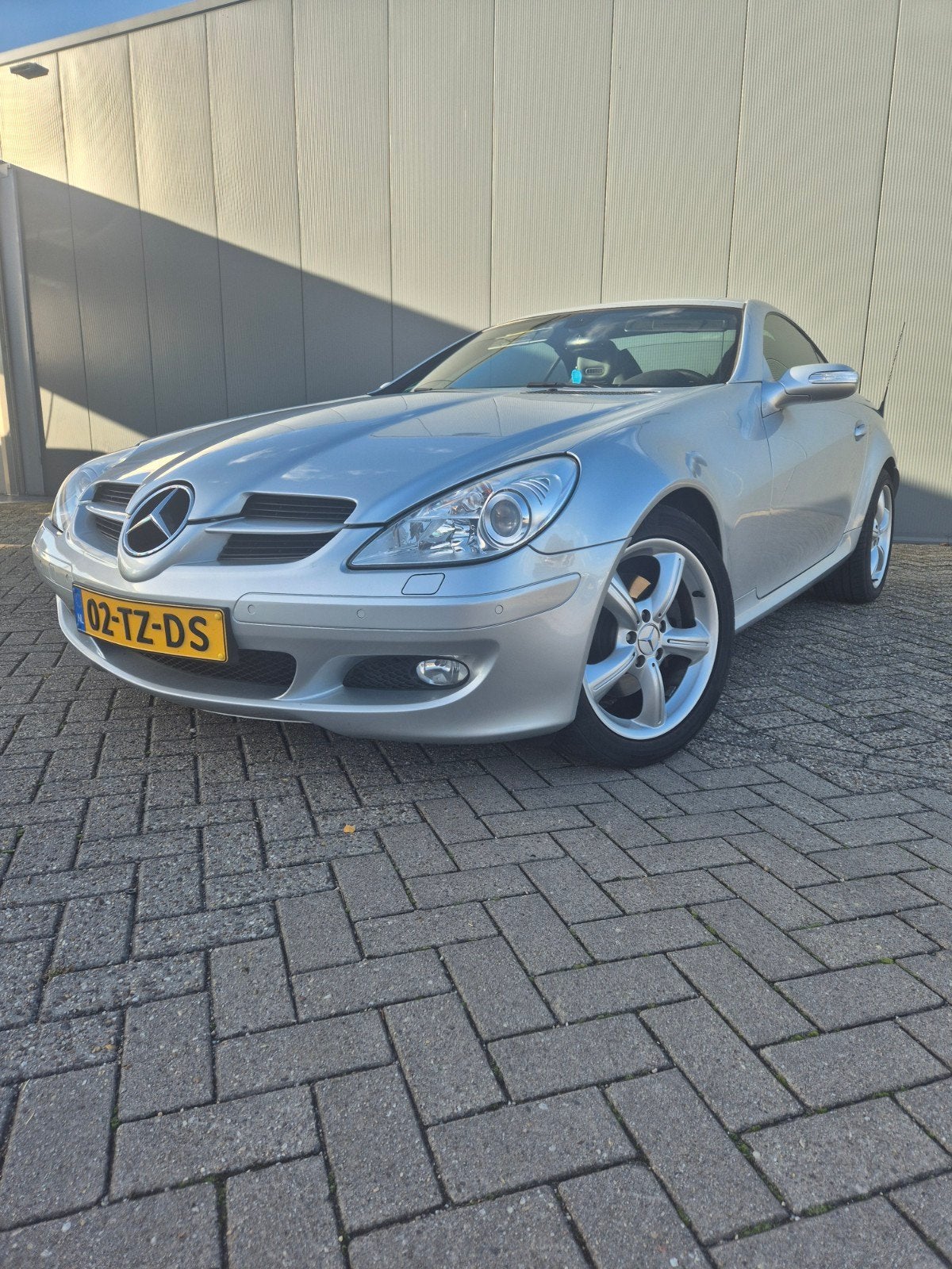 Mercedes-Benz SLK 3.0 Slk280 Roadster AUT 2007 NIEUWSTAAT !, Achterwielaandrijving, Zwart, Cabriolet, Adaptive Cruise Control