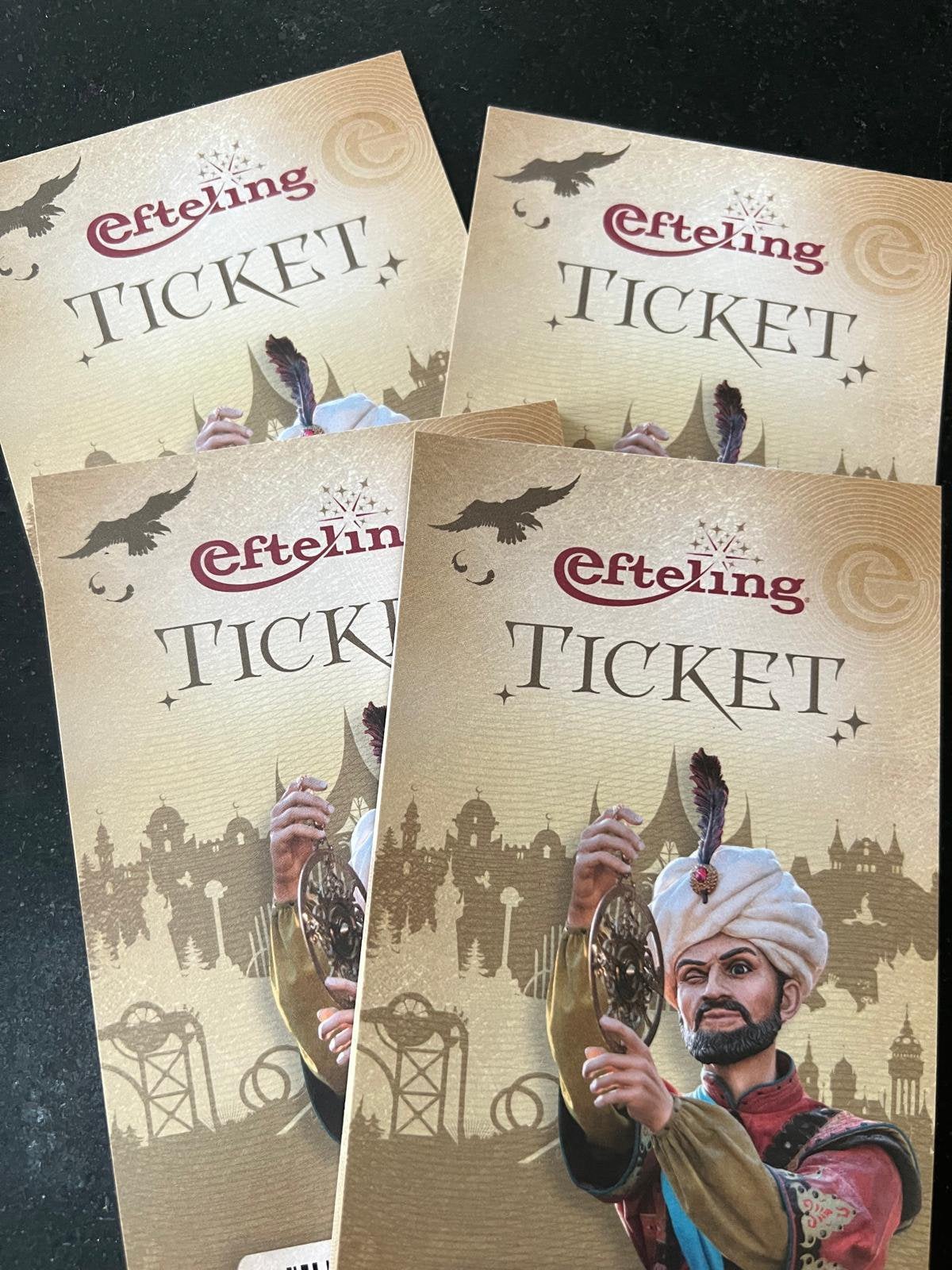 flexibele efteling kaartjes, Tickets en Kaartjes, Drie personen of meer, Ticket of Toegangskaart