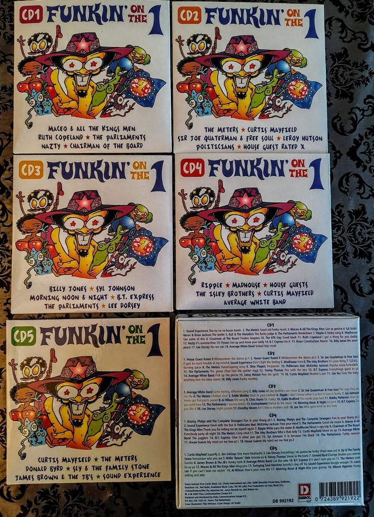 5CD Funkin' On The 1, Hobby en Vrije tijd, Ophalen of Verzenden
