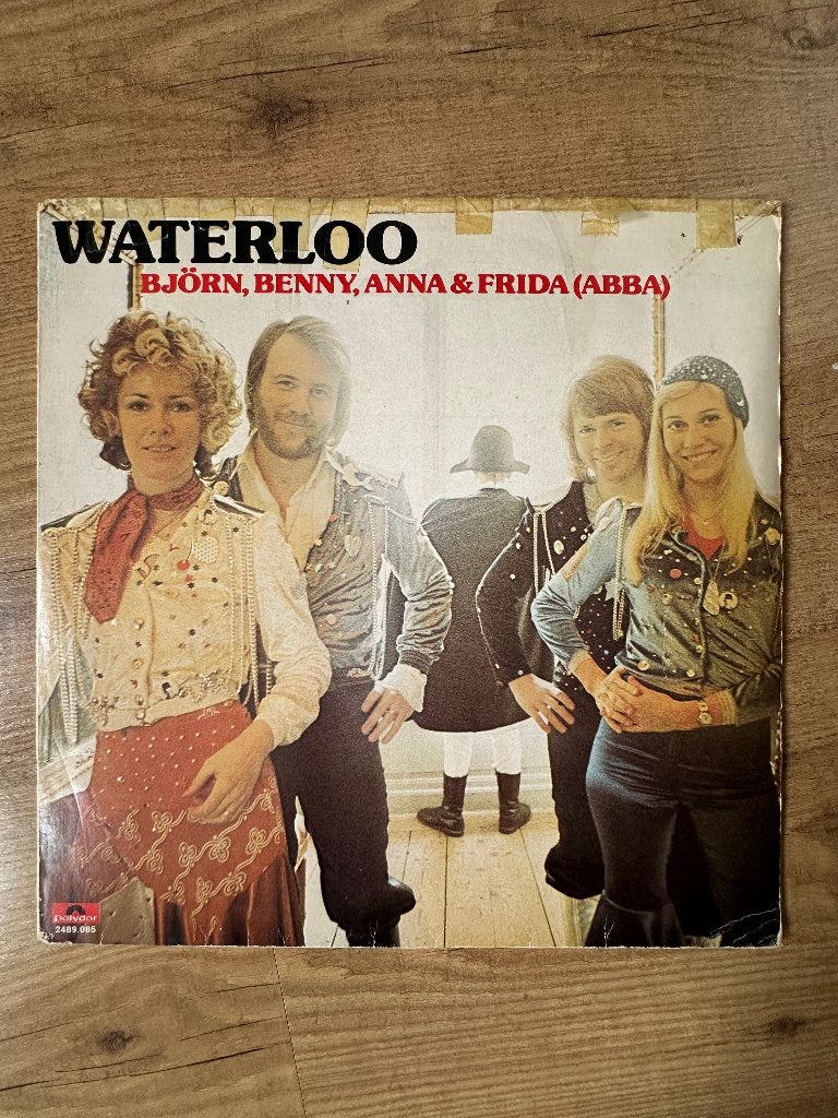 ABBA - Waterloo LP (1974) - Klassieke Pop Vinyl, Ophalen of Verzenden, Gebruikt, Pop, LP