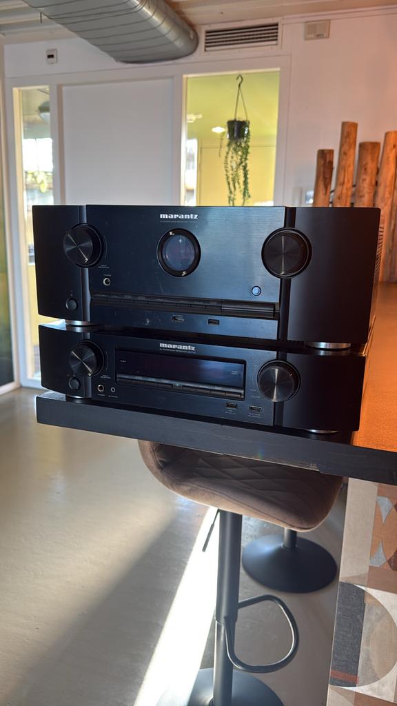 Marantz SR5008 en NR1710 Receivers - Set van 2, Audio, Tv en Foto, Versterkers en Receivers, Marantz, Ophalen of Verzenden, 120 watt of meer