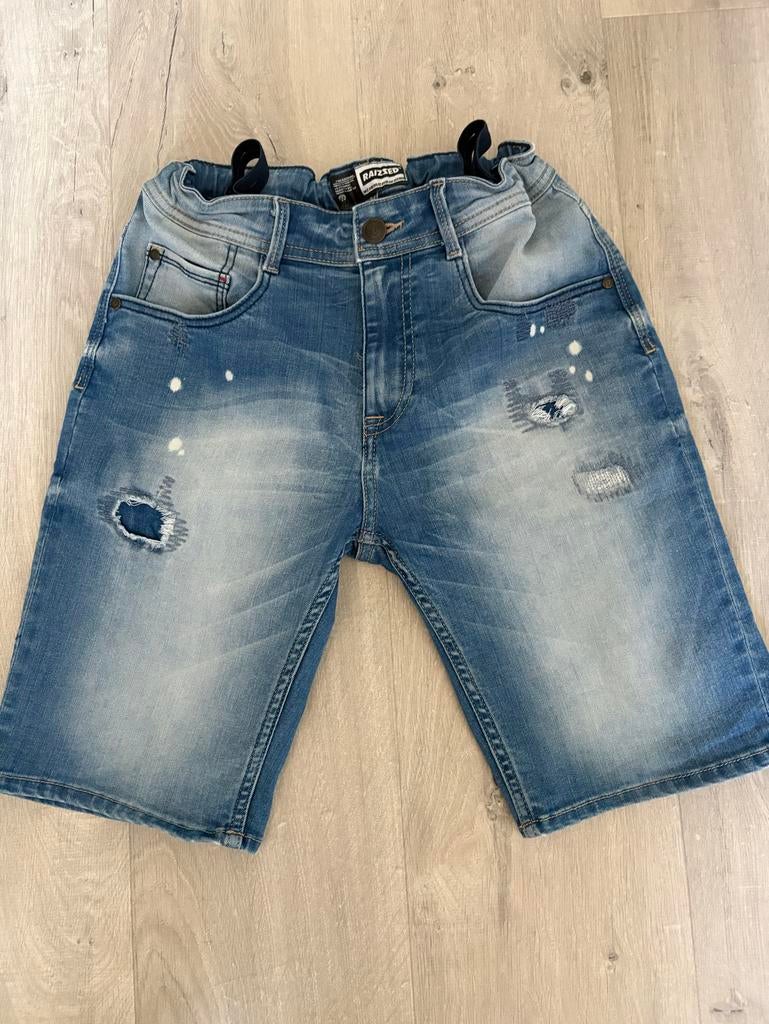 Raized jeans short maat 164, Ophalen of Verzenden, Jongen, Broek