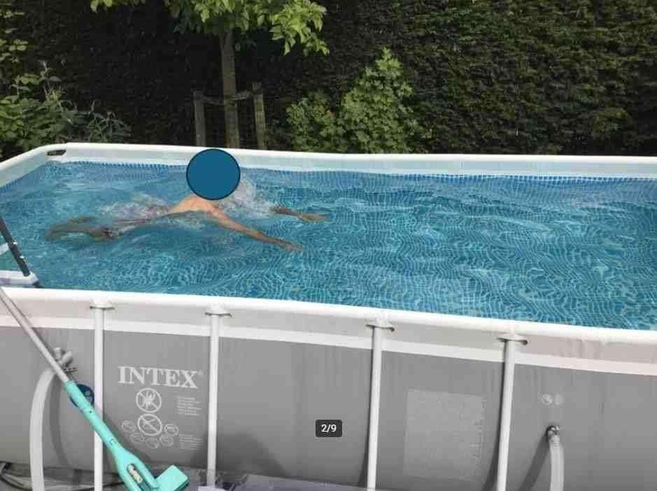 Zwembad (11.000 liter), Ophalen, Gebruikt, 200 tot 300 cm, 80 tot 120 cm