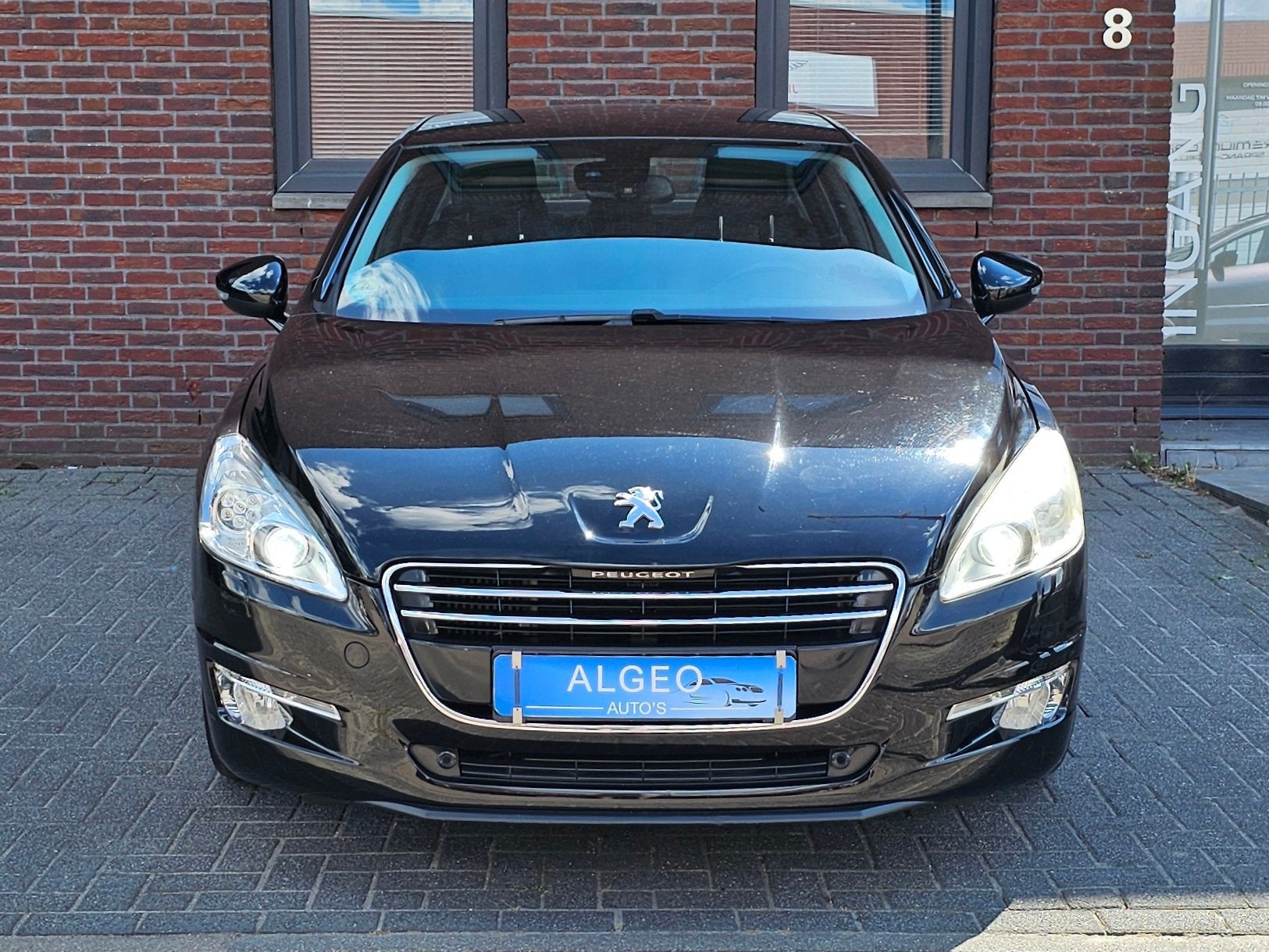 Peugeot 508 1.6 THP Allure / Leder, Auto's, Voorwielaandrijving, Gebruikt, Met garantie (alle), Zwart