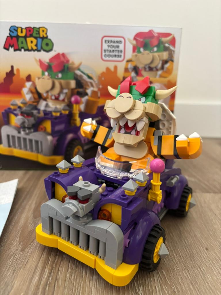 LEGO Super Mario 71431 Bowser's Muscle Car, Ophalen of Verzenden, Zo goed als nieuw, Overige merken