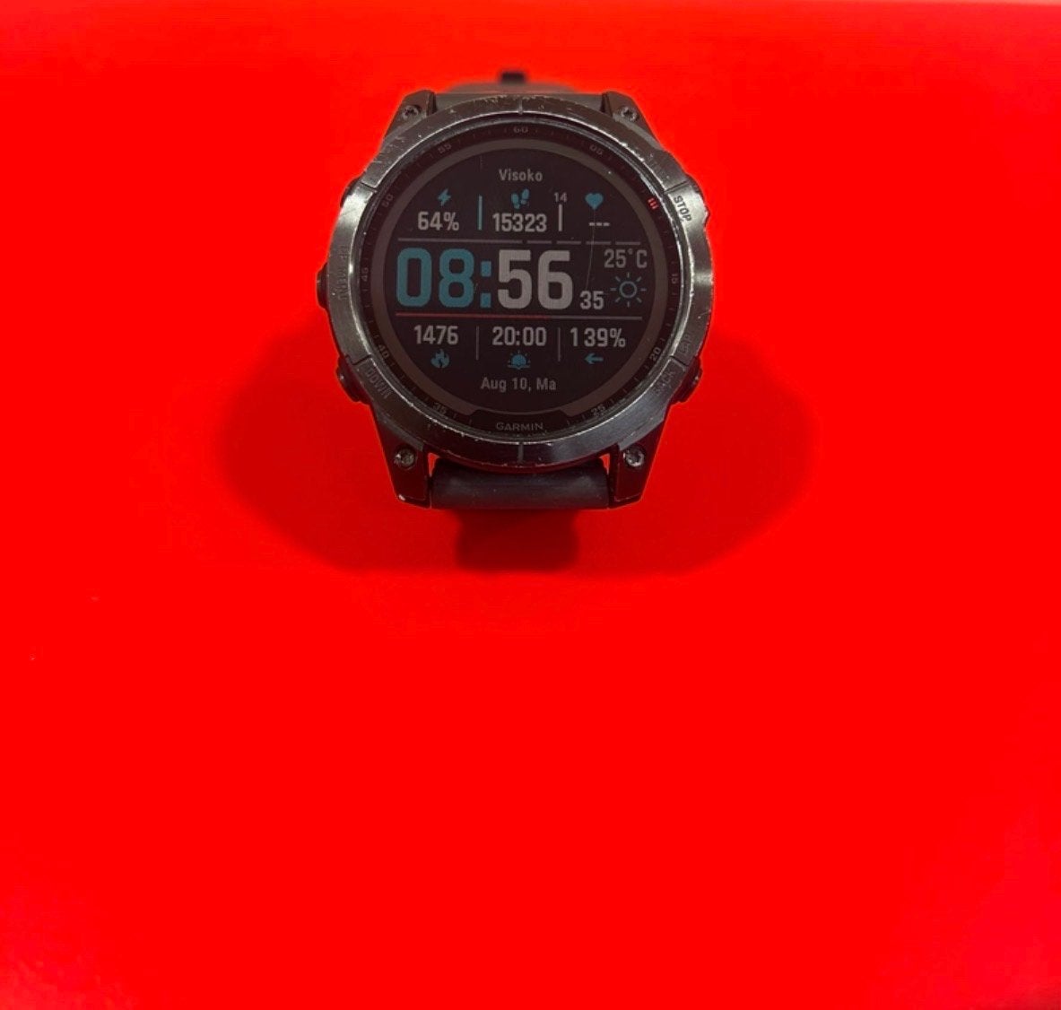 Garmin Fenix 7 (47mm) met oplader (Ophalen), Ophalen, Gebruikt, Zwart, Waterdicht