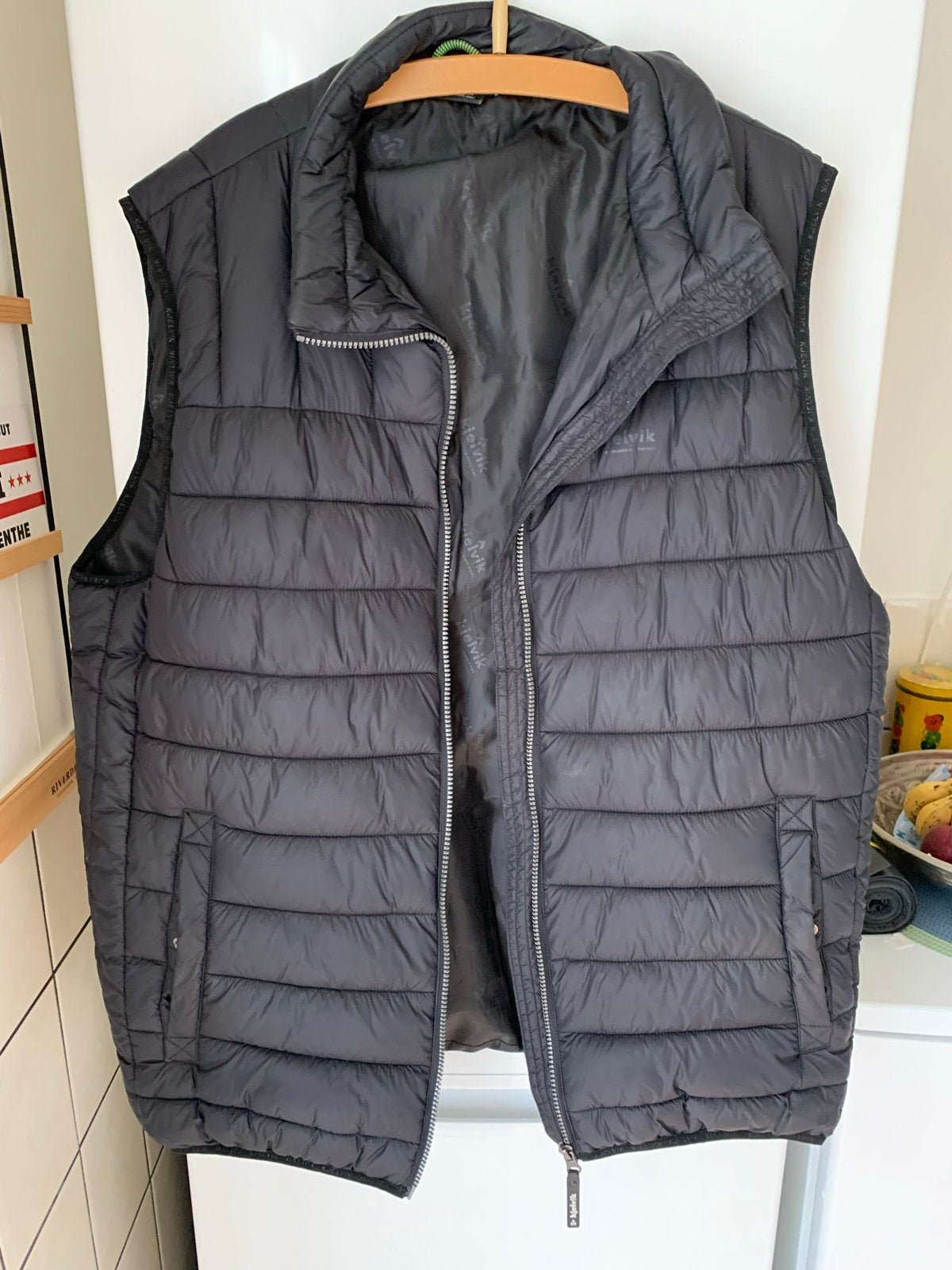 Kjelvik Bodywarmer Maat XXL, Ophalen, Zo goed als nieuw, Overige maten, Zwart
