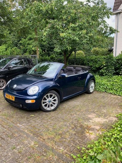 Volkswagen 2003 Blauw, 74 pk, Beetle (Kever), 4 cilinders, Cabriolet