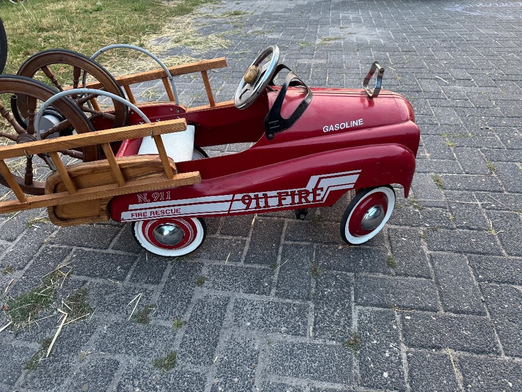 stoere amerikaanse brandweer trapauto, Ophalen of Verzenden