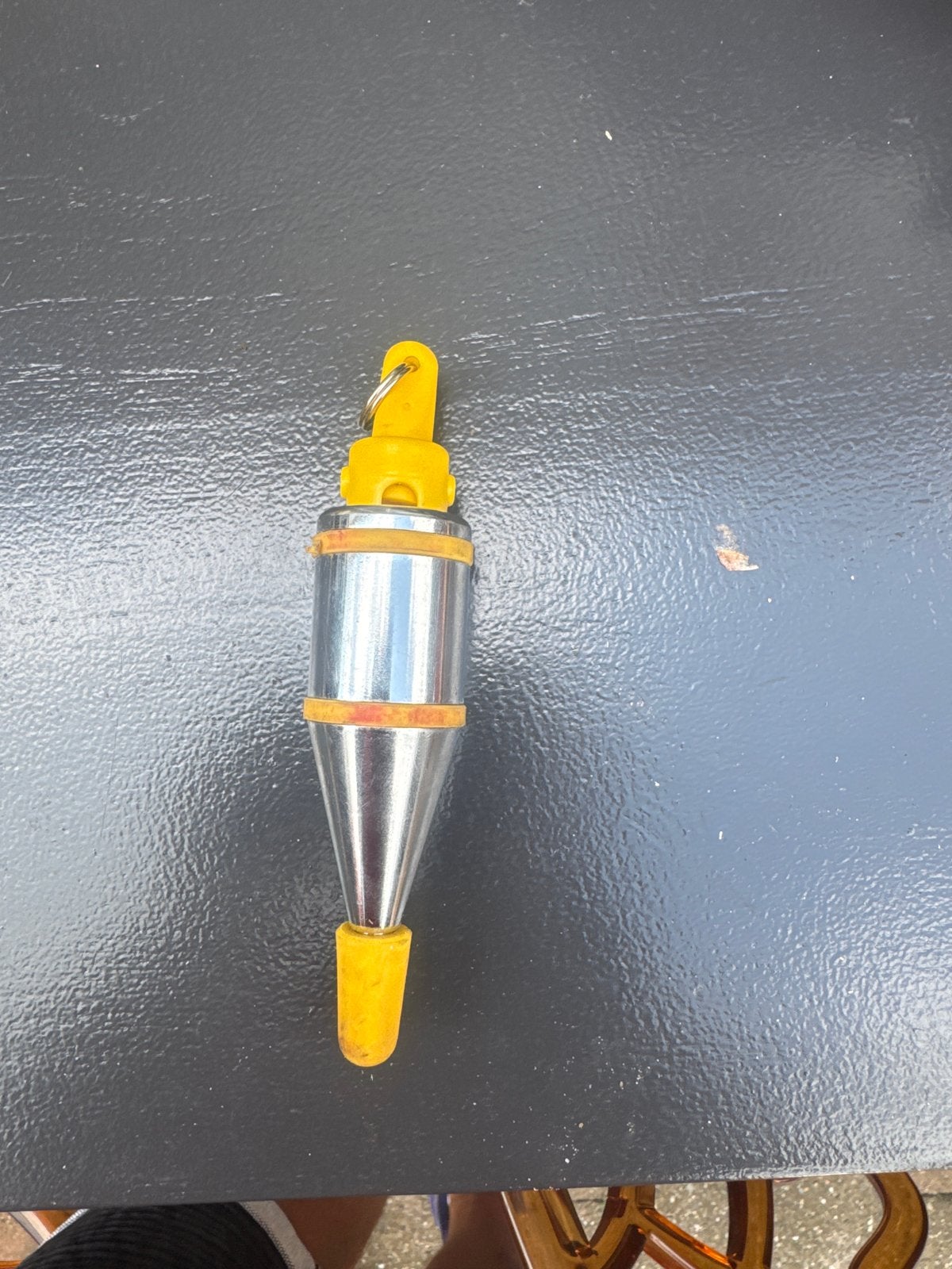 Waterpas/Schietlood Sleutelhanger, Ophalen, Zo goed als nieuw, Waterpas, Overige merken