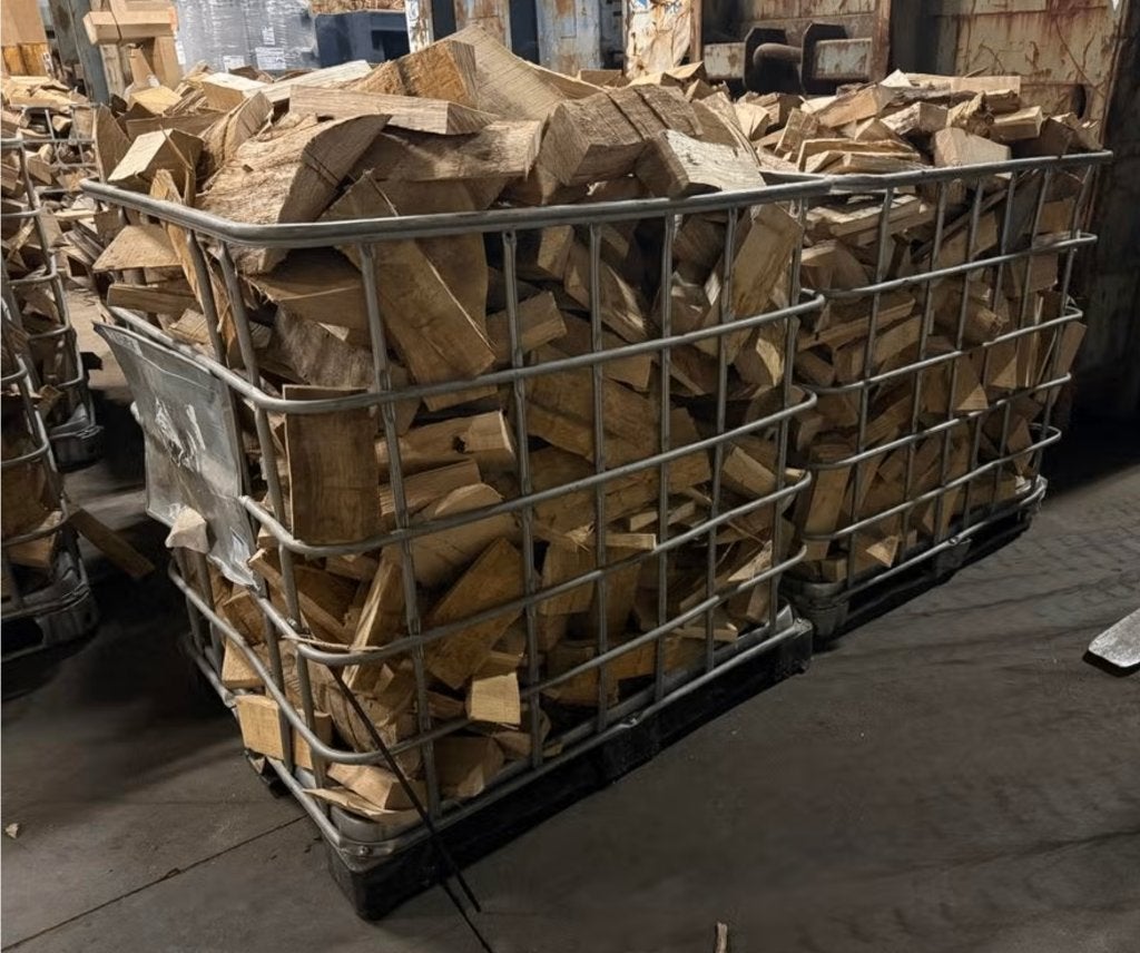 open haardhout kachelhout eiken, Tuin en Terras, Minder dan 3 m³, Ophalen, Eikenhout, Blokken