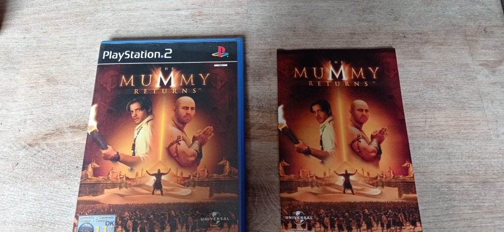 The Mummy Returns playstation 2 ps2 game compleet, Avontuur en Actie, Vanaf 18 jaar, 1 speler, Ophalen of Verzenden