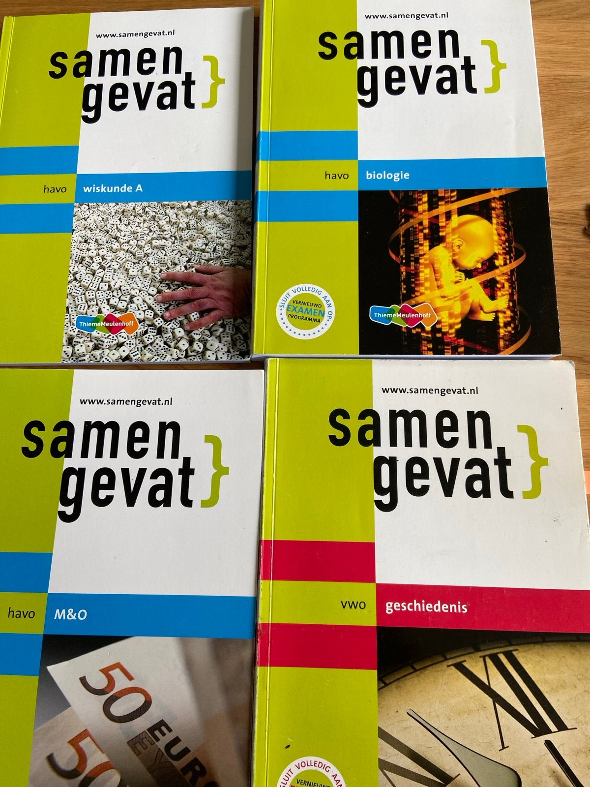 Samengevat HAVO boeken - Wiskunde A, Biologie, M&O, Ophalen, Gelezen, HAVO, Wiskunde A