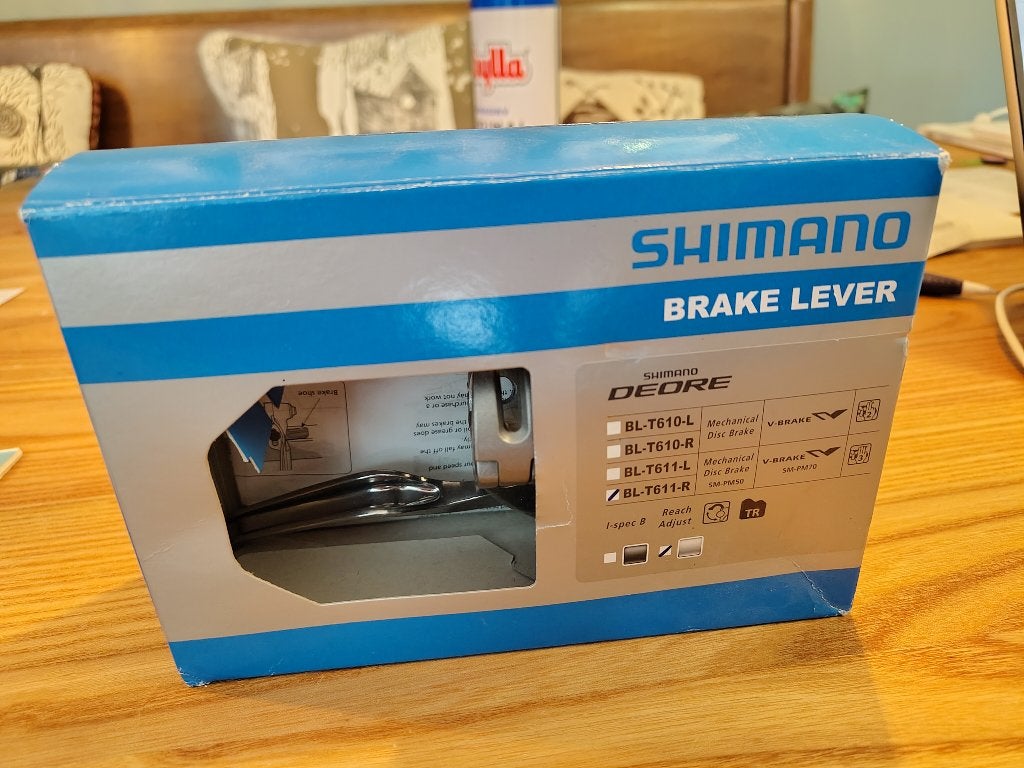 Shimano Deore brake lever BL-T1611-R, Fietsen en Brommers, Ophalen, Remmen, Overige materialen, Nieuw