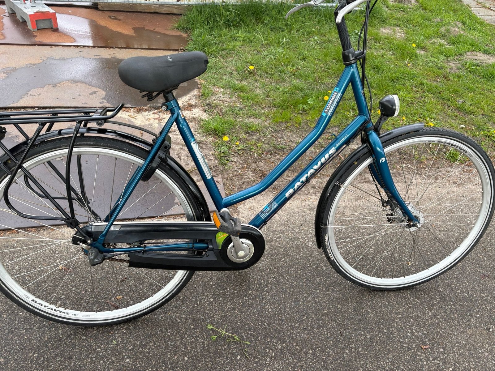 Nette Damefiets  Batavus, Ophalen