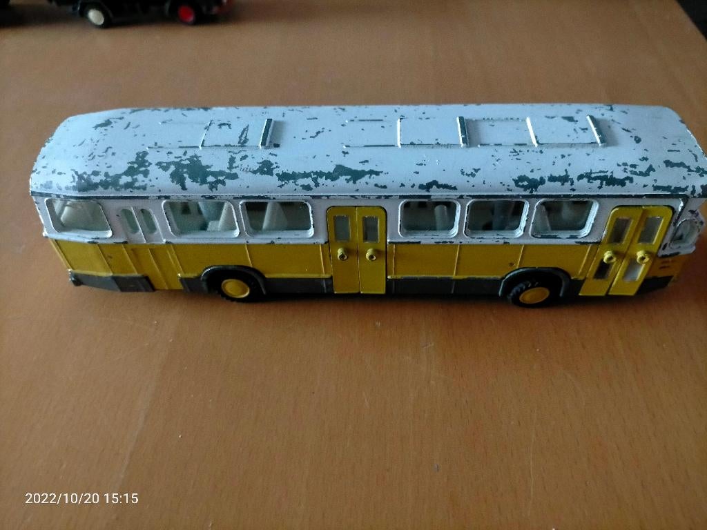 Lion toys bus geel, Hobby en Vrije tijd, Verzenden, Gebruikt, Bus of Vrachtwagen, Lion Toys