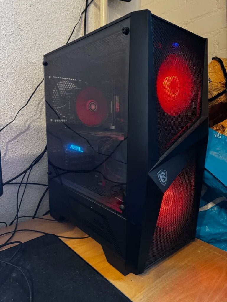 Gaming PC setup met RTX 3070 Ti en i7-10700F, Computers en Software, Desktop Pc's, Zo goed als nieuw, 4 Ghz of meer, HDD, SSD