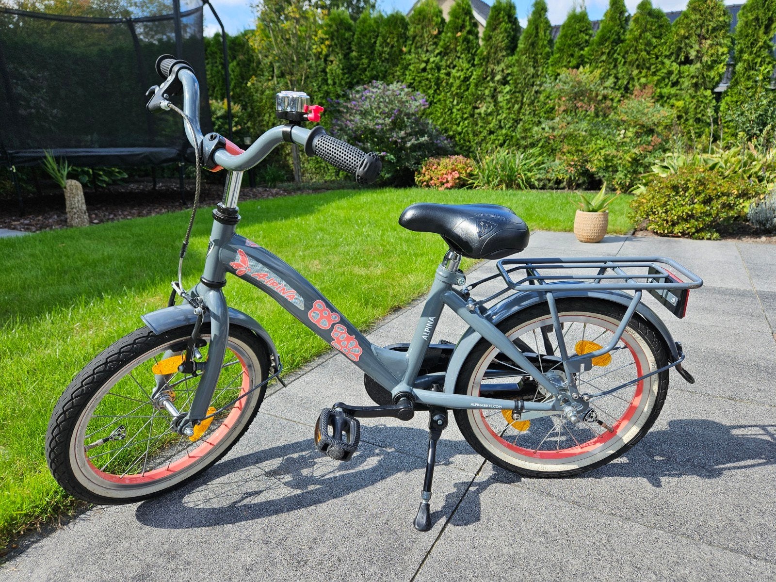 Alpina Girlpower kinderfiets 16 inch, Ophalen, Terugtraprem, Alpina Girlpower, 16 tot 20 inch