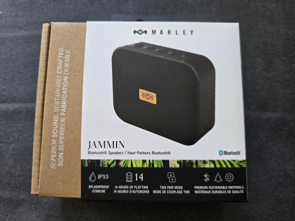 House of Marley Jammin Bluetooth speaker, Audio, Tv en Foto, Luidsprekers, Overige merken, Overige typen, Nieuw, Ophalen of Verzenden