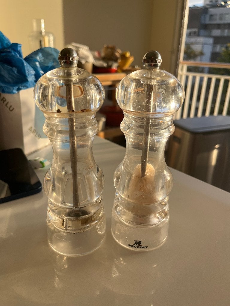Pepper zout set peugot, Ophalen of Verzenden, Gebruikt