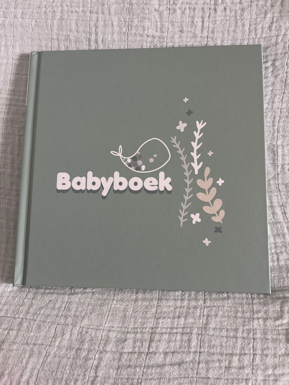 Babyboek - Hoera! Een Baby! - Groen, Ophalen of Verzenden, Nieuw