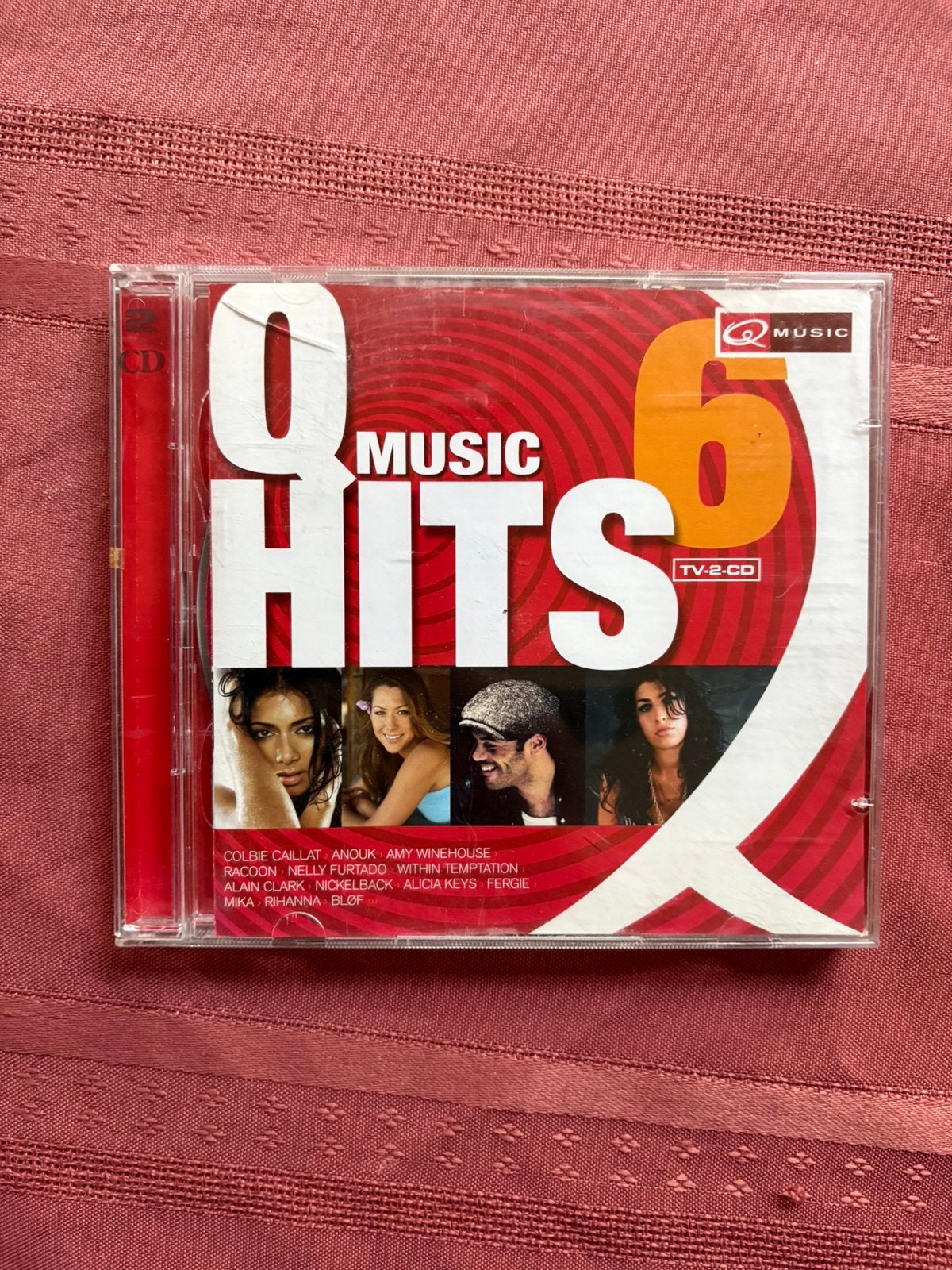 QMusic Hits 6   2cd, Verzenden, Gebruikt, Pop, Verzamelalbum