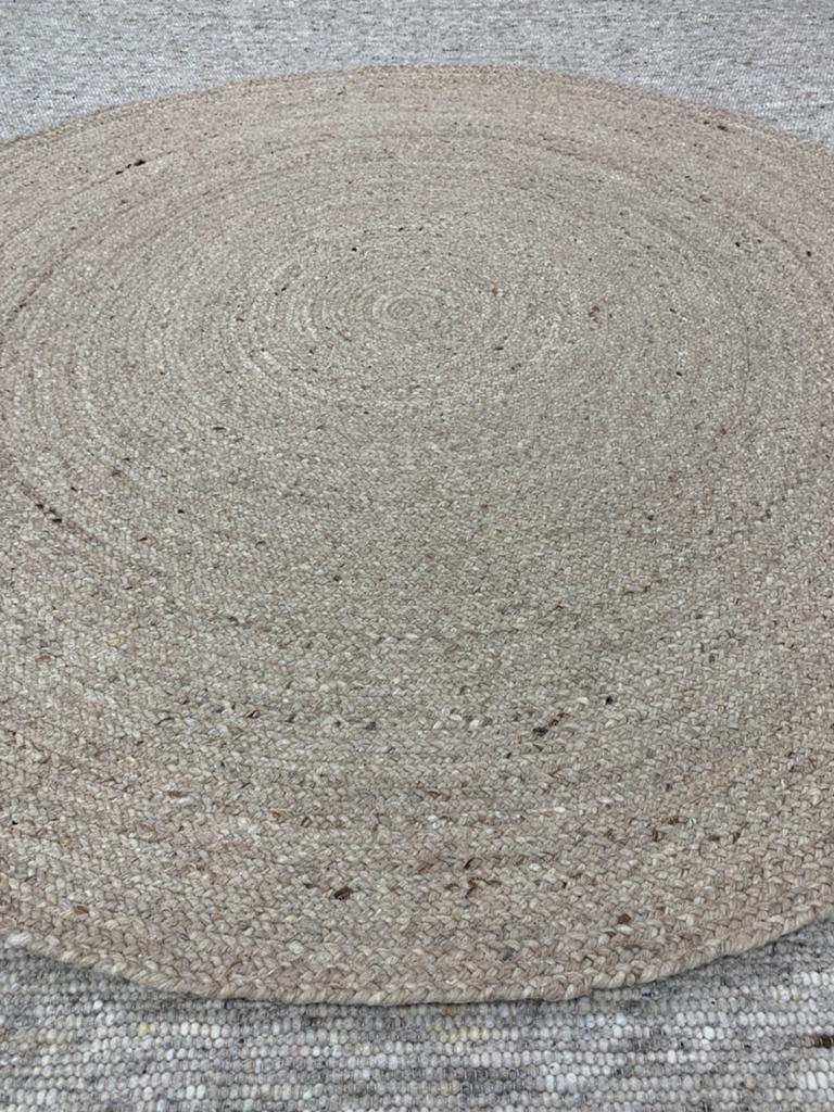 ROND MAZE Karpet/Vloerkleed/Tapijt! 3 Kleuren! 100% Wol!, Rond, Nieuw, 200 cm of meer, 50 tot 100 cm