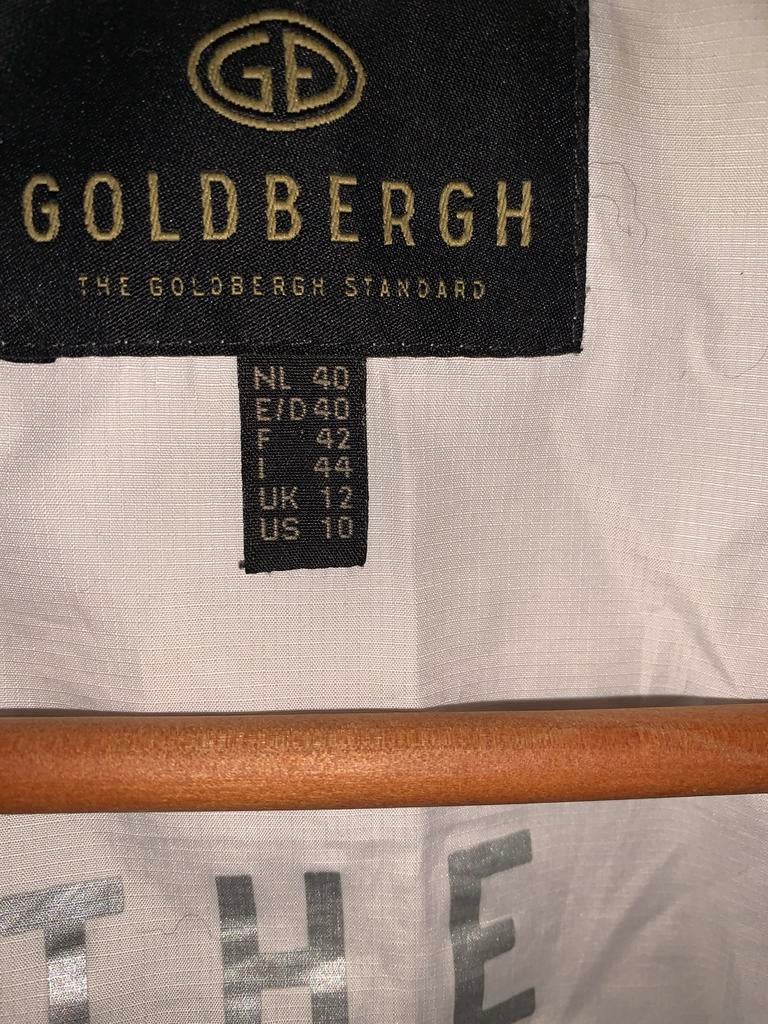 GOLDBERGH Dames Jas Maat 40, Kleding | Dames, Ophalen of Verzenden, Zo goed als nieuw, Maat 38/40 (M), Grijs